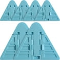 thumbnail image 1 of Mobutofu Child Proof Lock for Sliding Window 6Pcs Blue Abs Material Safety Design, 1 of 8