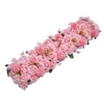 thumbnail image 1 of Panel de flores de fondo, arreglo floral de flores de seda, panel floral, rosa artificial para eventos de boda, recepción de arco de posgrado, 1 of 8