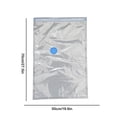 thumbnail image 2 of Vacuum Storage Bags, Space Saver Bags, Compression Bags for Comforters and Blankets, Sealer Clothes Storage, Insect Proof Storage Bag, 2 of 6