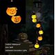 thumbnail image 2 of Luces solares de carillón de viento, luces de Halloween, esqueleto de calabaza, luces fantasma, guirnalda para exteriores, impermeable, 2 of 5