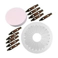 thumbnail image 5 of Sharprepublic DIY Rosette Maker Kit Scrapbooking Adults Decorative Crafts Compact Template Diameter 9cm, 5 of 8