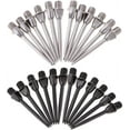 thumbnail image 1 of 24PCS Durable Hammer Head Tips Standard Moveable Points - +Black, 1 of 1
