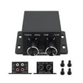 thumbnail image 3 of Sidaley Amplificador de potencia automático, ecualizador de Subwoofer de graves ajustable compacto, controlador cruzado Universal para Paneles de instrumentos para automóviles, 3 of 6
