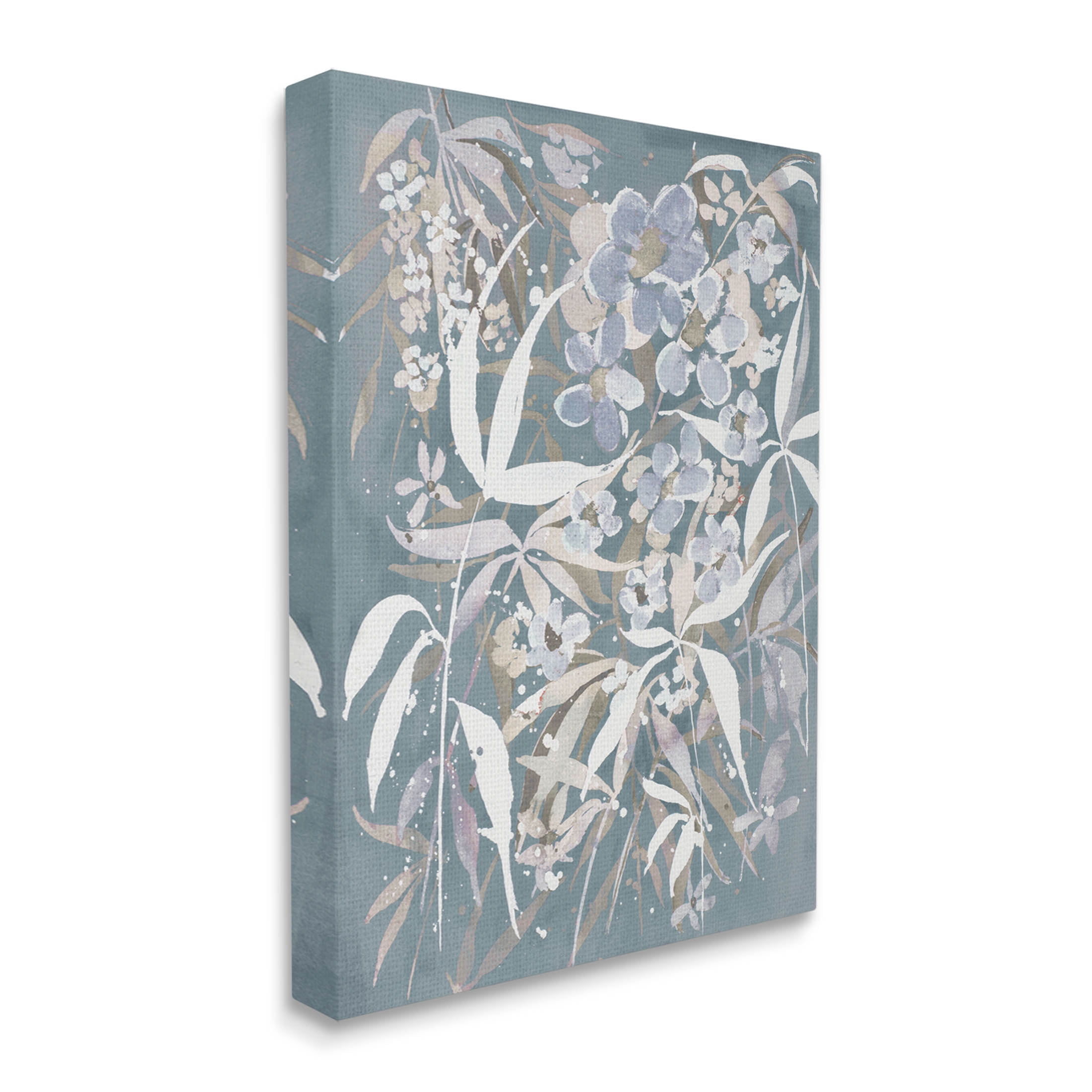 Stupell Industries Modern Blossom Botanicals Graphic Art Gallery Wrapped Canvas Print Wall Art, Design by Krinlox