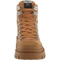 thumbnail image 2 of Ash Patagonia Brown Leather Lace Up Hiking Lug Sole Combat Fashion Ankle Boots (Golden Brown, 7), 2 of 6