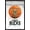 Black Framed Version, variant on NBA Milwaukee Bucks - Drip Ball 20 Wall Poster, 22.375" x 34"