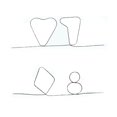 thumbnail image 1 of Cable metálico Memory Wire Magic Trick Creative de 11 x 8 cm, 1 g, 1 of 1