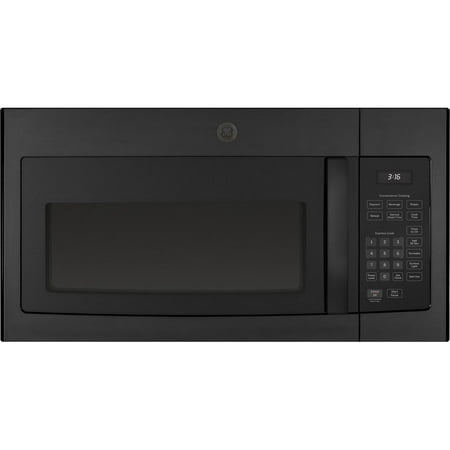 GE JVM3160DFBB 30  Over-the-Range Microwave Oven with 1.6 cu. ft. Capacity  Black - (Open Box)
