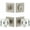 Satin Nickel, variant on Viaggio 628747 Quadrato Solid Brass Single Cylinder Keyed Entry Door Knob Set And Deadbolt