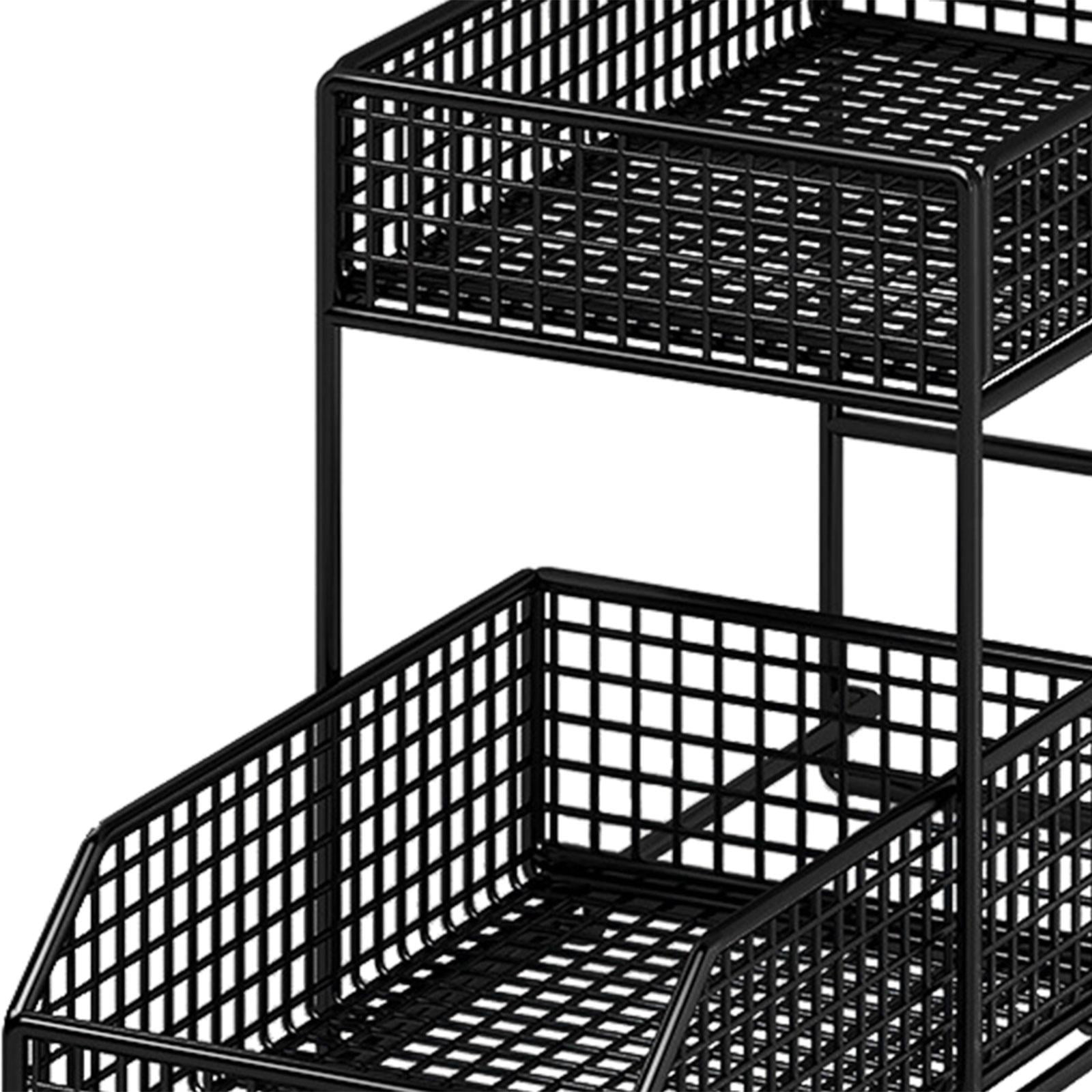 Fiocias 2 Tier Under Sink Organizer Multipurpose Practical Kitchen Cabinet Organizer for L