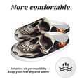 thumbnail image 6 of Picia Bow Flower Skull for Women's Lamb-hug Comfy Fleece House Slippers Memory Foam, Slip-on House Shoes Indoor Outdoor-37/38, 6 of 7