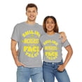 thumbnail image 6 of DJH Apparel | Smiling Increases Your Face Value Inspirational Unisex Tshirt, 6 of 6