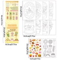 thumbnail image 3 of Halloween Folding Coloring Art Kit for Student, Halloween Toys with Watercolor Pens and Halloween Sticker Sheets, Halloween Craft Set for Kids Party Favors, Trick Or Treat Toys, 3 of 6