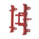 thumbnail image 4 of Para 1/12 MN82 LC79 RC Piezas de Coche Kit de Parachoques Delantero y Trasero de Mejora de Metal Rojo, 4 of 5