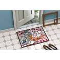 thumbnail image 2 of Carolines Treasures 8894MAT Blue Runner Gumbo Receipe Door Mat Indoor Rug or Outdoor Welcome Mat 18x27 Doormat 18H X 27W, 2 of 2