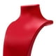 thumbnail image 5 of Exhibición de collares Maniquí de exhibición de collares Busto de joyería Exhibición de colgante independiente Rojo 135x26cm, 5 of 6