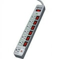 thumbnail image 5 of Tripp Lite - TLP76MSG - Tripp Lite by Eaton Eco-Surge 7-Outlet Surge Protector, 6 ft. (1.83 m) Cord, 1080 Joules, Individually-Controlled - 7 x NEMA 5-15R - 1800 VA - 1080 J - 125 V AC Input - 125 V, 5 of 5