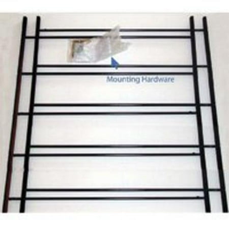 

Knape & Vogt 1125-DB Window Guard 25 x 23-42 Dark Black
