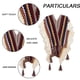 thumbnail image 3 of Poncho tipo capa de punto para mujer, cárdigan de punto tipo kimono con flecos para otoño e invierno, manta navideña, bufanda, regalos, 3 of 5