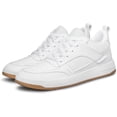 thumbnail image 2 of Men's Fashion Casual Sneakers Invisible Height Increasing 2.4 Inches Taller Elevator Shoes Outdoor Oxfords, 2 of 7