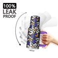 thumbnail image 3 of Leopard Print 40oz Tumbler– Stainless Steel Insulated Tumbler with Handle and Straw, Large Capacity Travel Cup for Hot & Cold Drinks, 3 of 6