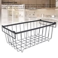 thumbnail image 3 of Organizador De Alambre Del Congelador, Espacio De Cesta Del Congelador De Cofre Ahorro De La Estructura De Metal De Mantenimiento Fácil 4 Piezas Para Gabinete Refrigerado, 3 of 7