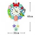 thumbnail image 5 of Handmade Wall Clock, 3D Cute Cartoon DIY Wall Art Clock Design for Kindergarten – Best Gift Ideas for Kids, Friends, 5 of 11