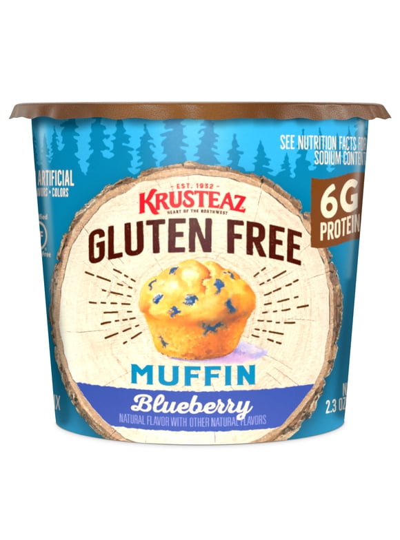 Krusteaz Gluten Free Blueberry Muffin Cup Mix, 2.3 Oz.