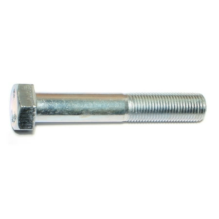 

1/2 -20 x 3 Zinc Plated Grade 5 Steel Fine Thread Hex Cap Screws (5 pcs.)