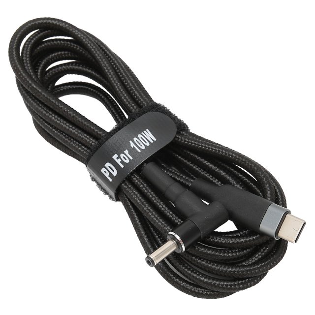 Charging Wire, Laptop Charging Cable Fast Charge Long Lasting Service Life 100W 20V 5A Wide Compatibility For Charging JD0611-2(2m)