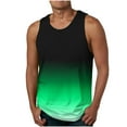 thumbnail image 2 of Father Day Sale!3d Graphic Tank Top Men,Summer Sportstank Tops for Men,Cool Gradient Design Graphic Round Neck Sleeveless Shirts,Casual Mens Gym Athletic Fitness Running Workout Tank Tops, 2 of 5