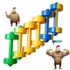 thumbnail image 4 of 1 par de mancuernas de plástico para niños, juguete para levantamiento de pesas, equipo de gimnasia, accesorios de educación temprana para niños, gimnasio en casa (verde y amarillo), 4 of 7