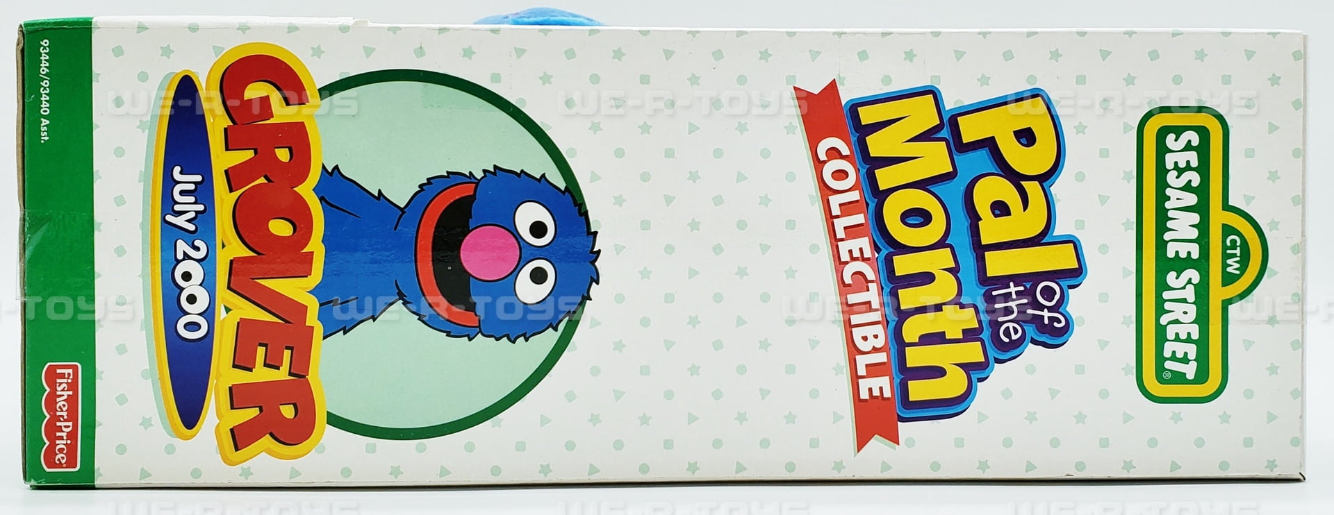 グローバー Pal of the Month 2000 July Sesame Street Pal of the Month Grover July 2000 Fisher-Price