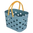 thumbnail image 2 of Portable Shower Caddy with Handles, Plastic Tote Storage Basket Toiletry Organizer Bin, 2 of 5