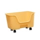 thumbnail image 4 of Cajas de Arena para Gatos jinwen Inodoro Abierto Amarillo Con Rueda, 4 of 8