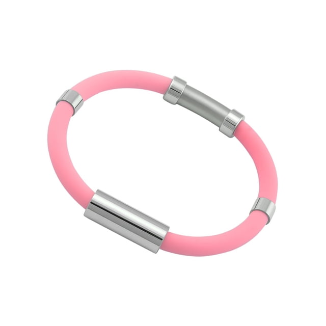 Sonducket inalámbrica para adultos, de iones negativos de silicona, resistente al agua, brazalete de decoración de vestimenta Personal Ropa, zapatos y accesorios Miscelánea hembra rosa