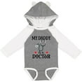 thumbnail image 3 of Inktastic Doctor Daddy Physician Baby Gift Boys or Girls Long Sleeve Baby Bodysuit, 3 of 5