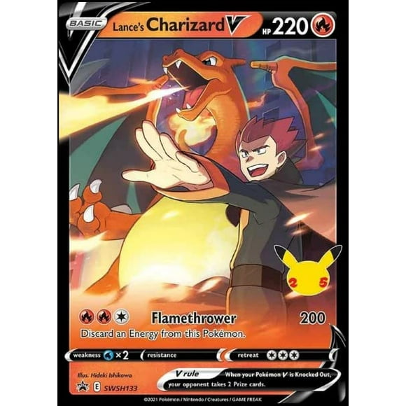 Tarjeta Pokémon Pokémon Celebration Charizard SWSH133 Promo