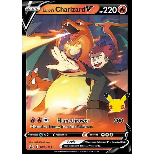 Tarjeta Pokémon Pokémon Celebration Charizard SWSH133 Promo