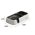 thumbnail image 3 of 100Fens Soap Dish Self-Draining Soap Bar - Elegant Soap Dish For Shower & Bathroom Use - Versatile Soap Dishes For Bar Soap, 3 of 8