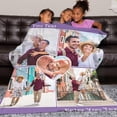 thumbnail image 4 of AISENIN Custom Blankets with Photos Personalized Gifts Customized Blankets and Throws Picture Blanket for Girlfriend Boyfriend Valentine's Day Mother's Day Father's Day Christmas, 4 of 5