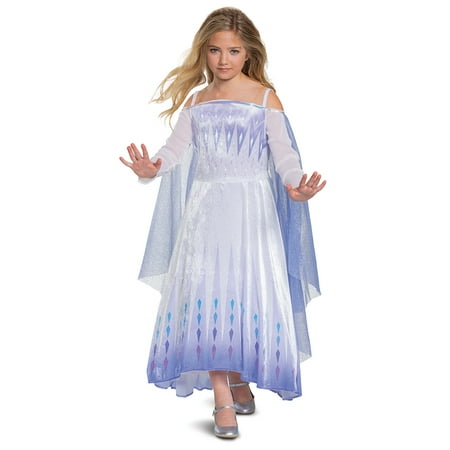 Frozen 2 Snow Queen Elsa Deluxe Exclusive Halloween Costume