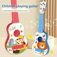 thumbnail image 3 of 17 inch Kids Ukulele Toddler Guitar 4 Strings Music Playing Musical Instruments Educational For Boys, Girls, Children, Pink, 3 of 12