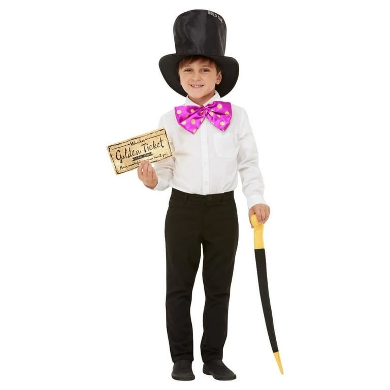 Roald Dahl Willy Wonka Kit Child Black Roald Dahl Willy Wonka Kit Child Black