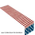 thumbnail image 3 of 100Fens 4Th Of July Patriotic Day Table Runner Independence Day Kitchen Living Room Table Decoration For Home Party Decoration, 3 of 6