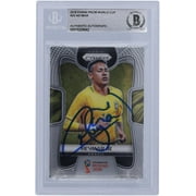 Neymar Jr. Brazil National Team Autographed 2018 Panini Prizm World Cup Russia #25 BAS Authenticated Card - Fanatics Authentic Certified