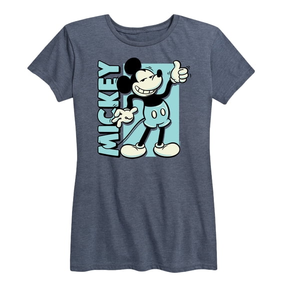 Mickey & Friends - Vintage Mickey - Women's Short Sleeve Graphic T-Shirt