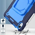 thumbnail image 3 of Dteck Case for iPad 10th Generation 10.9-inch,iPad 11-inch (A16) 2025 Shockproof Rubber Heavy Duty PC Hard Case with Shoulder Strap Handle Kickstand Kids Friendly Cover,Navy/Blue, 3 of 8