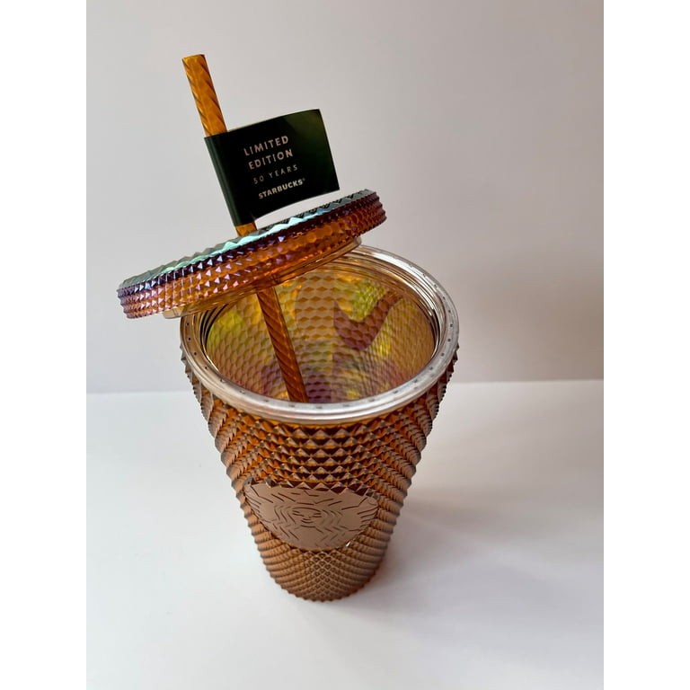 Starbucks Coffee - STARBUCKS 50周年限定Gold タンブラー　LAST ONE Starbucks Limited Edition 50th Anniversary Gold Studded Cold