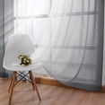 thumbnail image 5 of Light Filtering Curtains 63 Inches Long, Sheer Curtains Light Filtering, Ombre Curtains, Grommet Sheer Curtains, 52X63 In, Gradient Voile, Living Room Bedroom, 1 Pc, 5 of 6